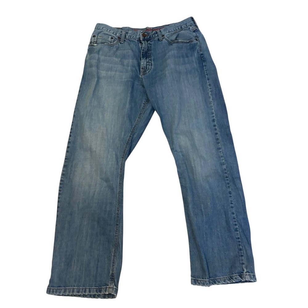 Wrangler Men's Relaxed Boot Blue Jeans Size 34X30